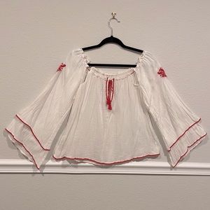 Ralph Lauren - Denim & Supply Embroidered Boho Style - Size XS